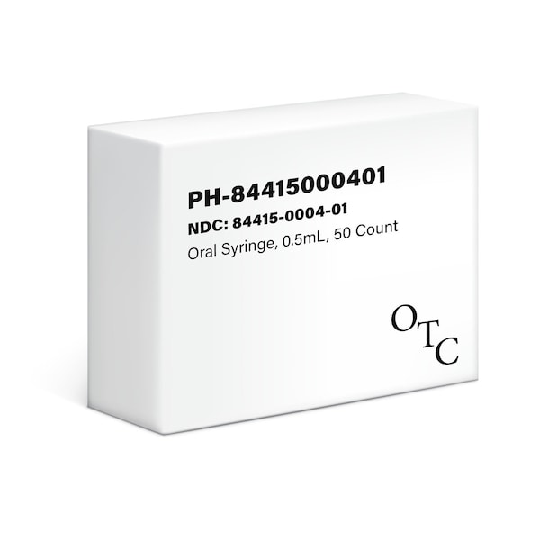 Poly-Vi-Sol W/Vit D Oral Syringe, Yellow, 0.5mL, 50PK 09-24675 - main