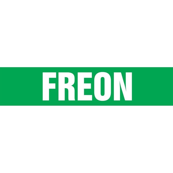 Accuform ASME ANSI PIPE MARKER FREON RPK329SSH - main