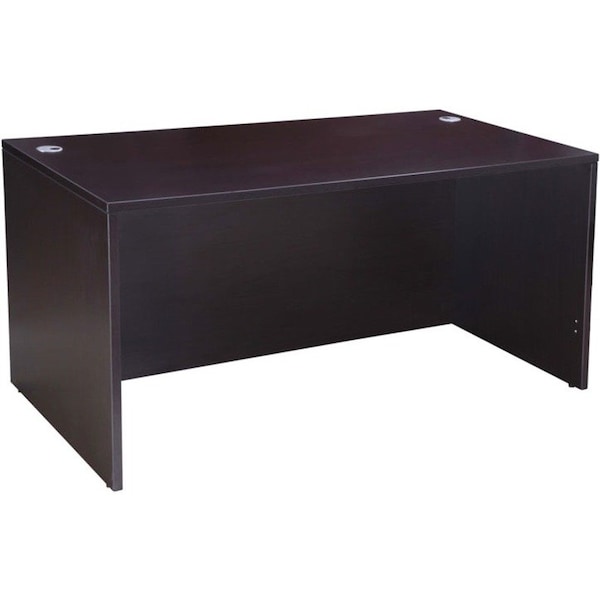 Boss 60" W Office Desk, Mocha N103-MOC - main