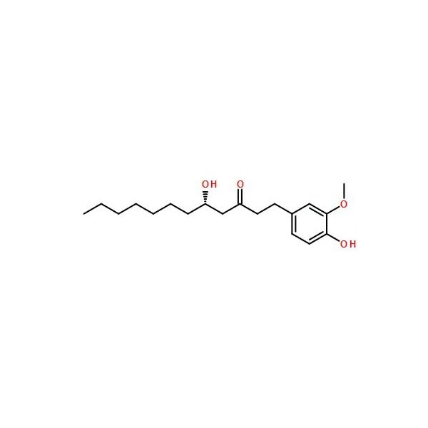 Ak Scientific (5S)-5-Hydroxy-1-(4-hydroxy-3-methoxyphenyl)dodecan-3-one (10mg), CAS 23513-08-8 V2321-10mg - main