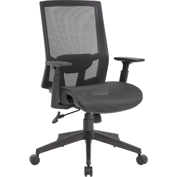 Boss Office Chair, 43 1/2 in H, Black B6044 - main