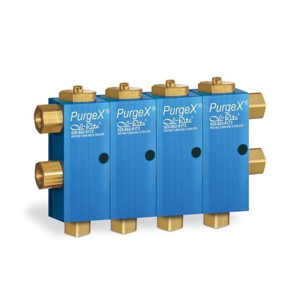Oil-Rite PurgeX for Oil Dispensing - Air Operated with 2 Liquid and Air Connections with Viton Seals - 4 B3352-304 - main