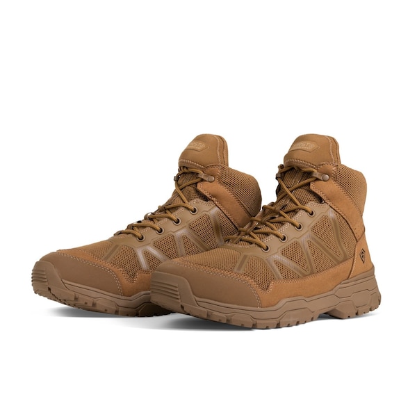 First Tactical OPERATOR BOOT MID 5" COYOTE, EVA, Rubber Outsole, Plain Toe, Front Lace, Coyote, 9 R 165061 - main