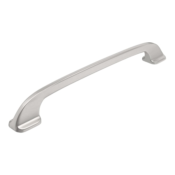 Richelieu 7 9/16-inch (192 mm) Center to Center Brushed Nickel Contemporary Cabinet Pull BP7350192195 - main