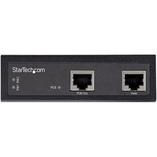 Startech.Com HIGH POWER INDUSTRIAL GIGABIT POE INJECTOR 90W 1 GBPS UP TO 90W MAX W/IEEE 802.3 POEINJ1G90W - main