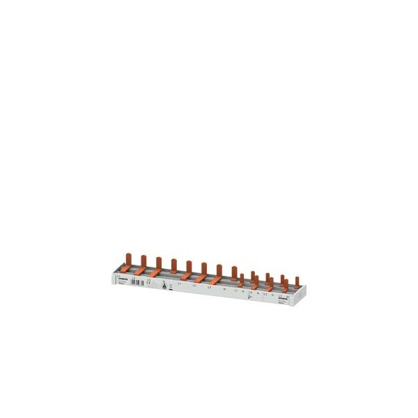 Siemens compact Pin Busbar, 10mm2 connection: 3p/N RCCB N-right 1x RCCB 4-pole+1x MCB 5ST3795-0 - main