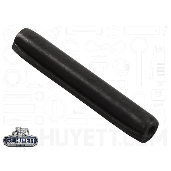 Huyett Coiled Spring Pin, Heavy Duty, High Carbon Steel, 0.094 in Dia x 0.562 in Length SPC-093-0562H - main