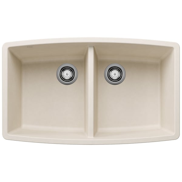 Blanco Performa Equal Double Bowl, Soft White 443086 - main