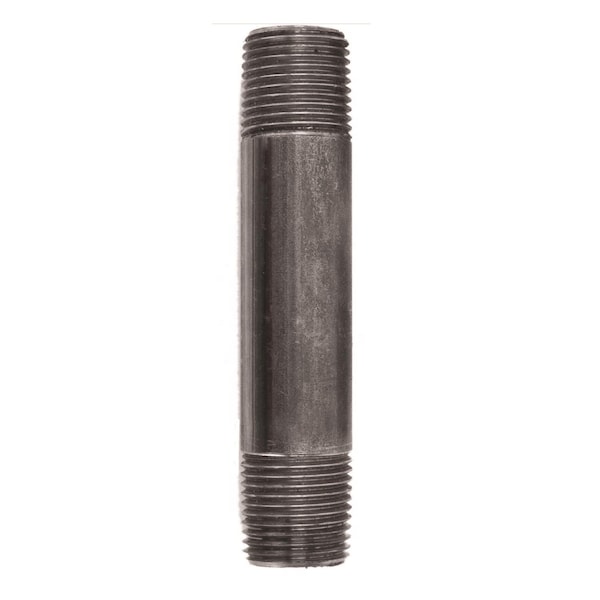 Ace Trading - Nipple 1/2 in. MIP each X 1/2 in. D MIP Black Steel 4 in. L Nipple 300UP12X4 - main