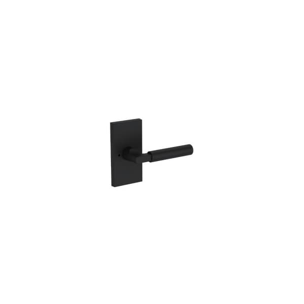 Baldwin Residential Door Levers Privacy Right Hand Satin Black PVLKFCFR190 - main
