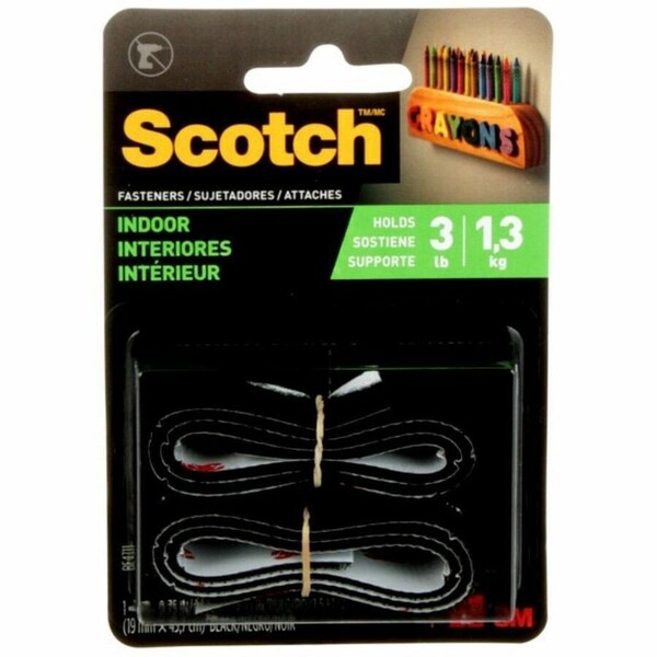Scotch Fastener, 3/4 in W, 18 in L, Black, 1 lb RF4711 - main