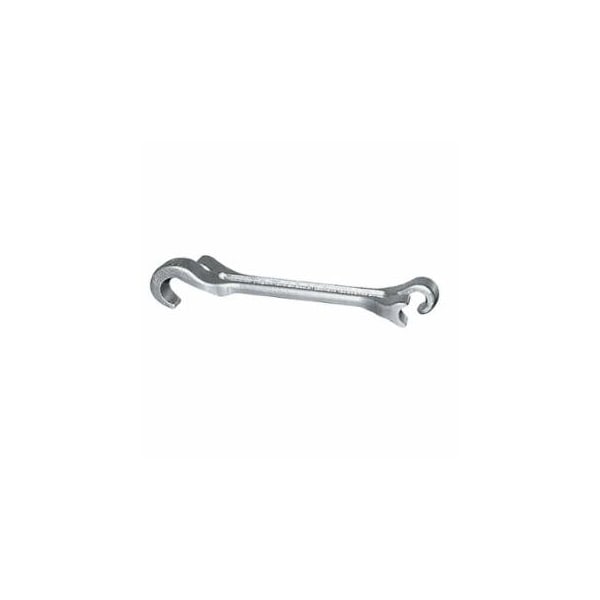 Petol Titan Valve Wheel Wrench, Double-End, Forged Alloy Steel, 8 in OAL, 1/2 in and 21/32 in Openings 306-VW0 - main