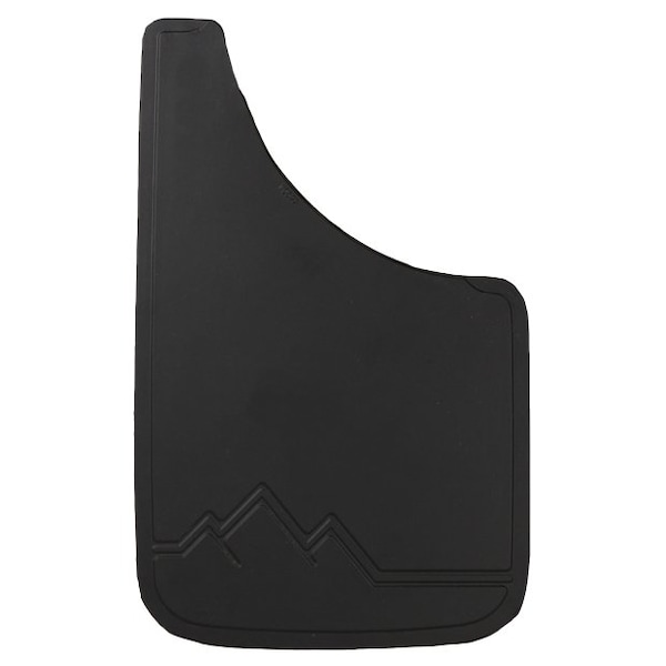 Plasticolor Universal Rear 9 x 15 Set Of 2 Flat Without Logo Black Fiberglass Reinforced 000492R01 - main