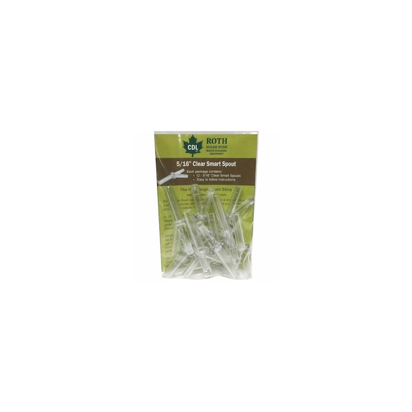 Roth Suguarbush Maple Sap Tubing Tap, Clear, 5/16-In , 12PK 66090064PK - main