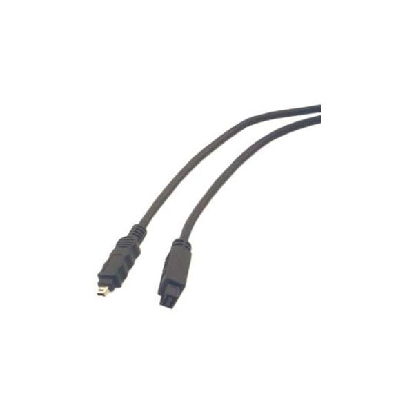 Micro Connectors 6 ft. FireWire IEEE 1394B 9P-4P Cable, Black E07-241 - main