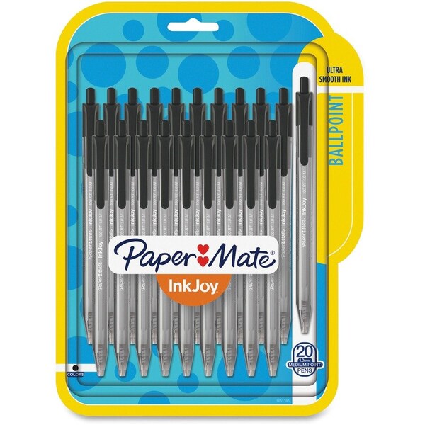 Paper Mate PAP InkJoy 100 RT Pens - Black 1951395 - main