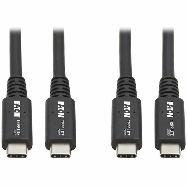 Eaton EATON Usb4 40gbps Cable M/m, Usb-c, 8k 60 Hz, 100w Pd Charging, Black, 31 In. U520-31N - main