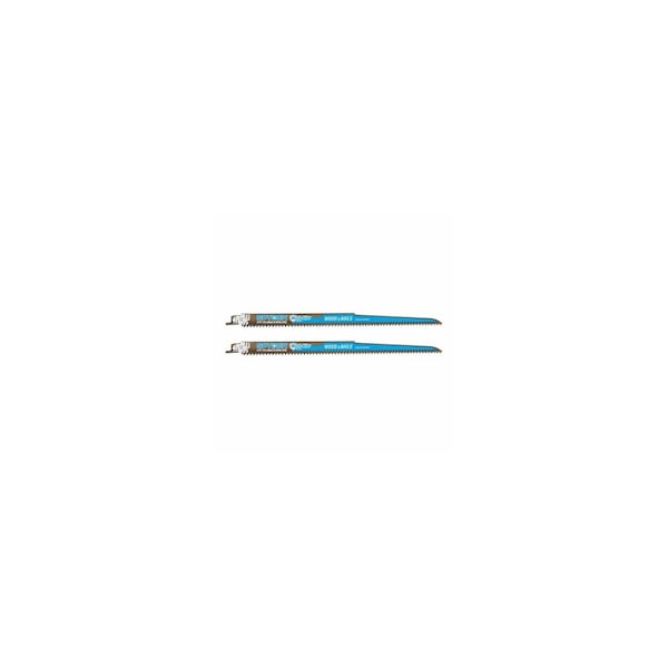 Sm Products Reciprocating Saw Blade, Mach-Blue, Bi-Metal, Wood/Nails, 6 TPI, 12 in, 2-Pack 200323 - main