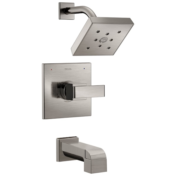 Delta Ara Monitor 14 Series H2Okinetic Tub & Shower Trim T14467-SS - main