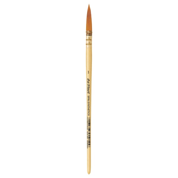 Da Vinci COSMOTOP-SPIN Quill Brush, Synthetic, Watercolor & Indian Ink, Round, Series 488, Size 1 VA-488_1 - main