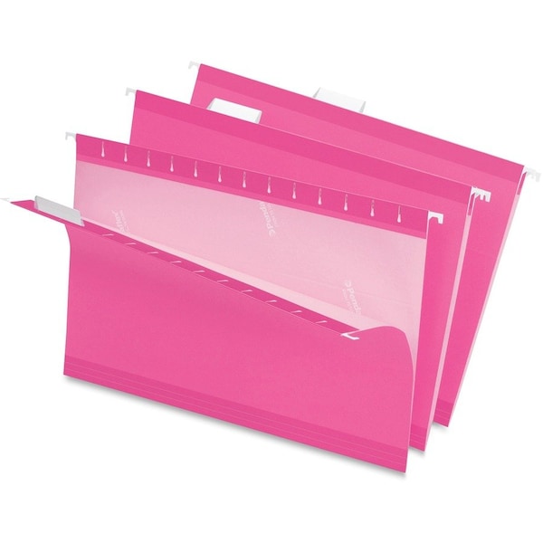 Pendaflex FOLDER, HANGING, LGL, 1/5, PINK, 25PK 415315PIN - main