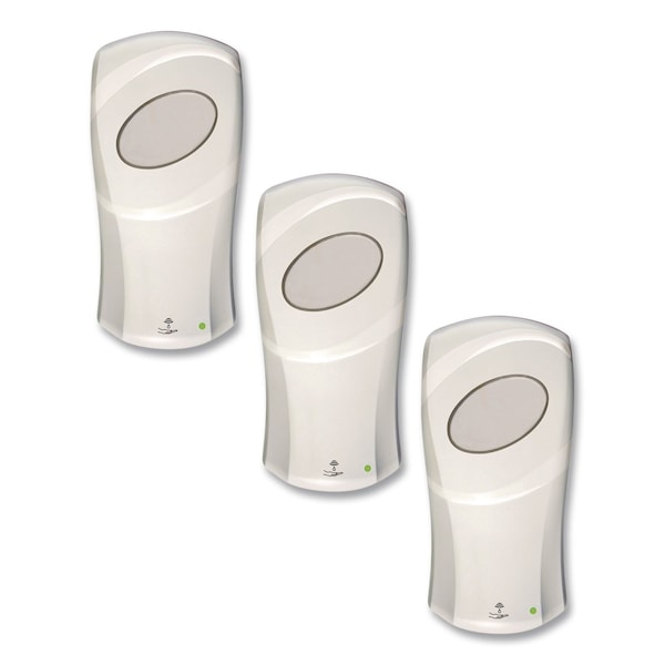 Dial FIT Universal Touch Free Dispenser, 1 L, 4 x 5.4 x 11.2, Ivory, 3PK 16652 - main