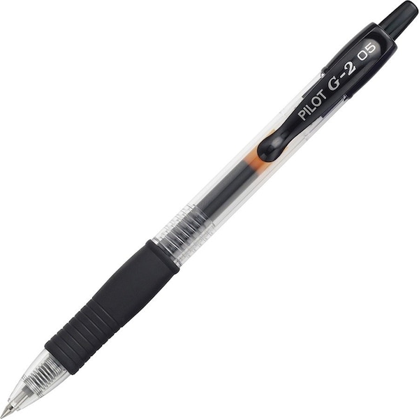 Pilot Pen, G2, Gel, xf, Bk, Upc, PK12 31103 - main