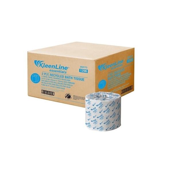 North American Paper 80110 Bath Tissue, 4-1/2 x 3-3/4 in Sheet, 2-Ply, Paper 850173 - main