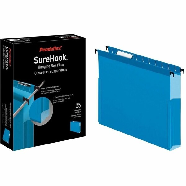 Esselte Pendaflex 2 Expansion Hanging Box Bottom Folders with Sides Legal BE, 25PK 59302 - main