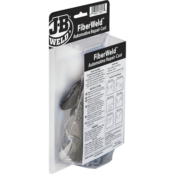 J-B Weld FiberWeld 2'' W x 36'' L Automotive Repair Cast Kit 38237SRP-16 - main