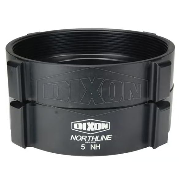 Dixon Style N53 Rocker Lug Adapter, 5 x 6 in, FNPT Rigid x Female NST NH Swivel N53-50F60T - main