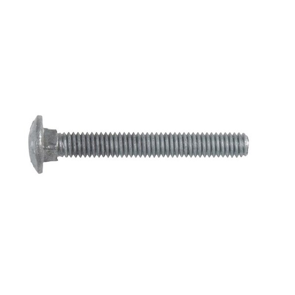 Hillman 5/16 in. X 2-1/2 in. L Hot Dipped Galvanized Steel Carriage Bolt, 100PK 812548 - main