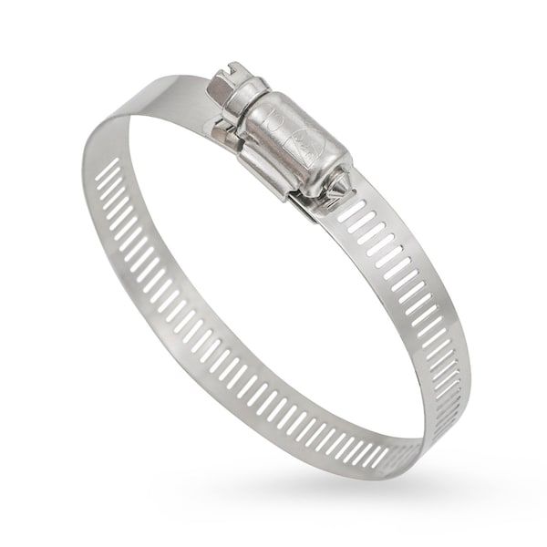 Everflow Stainless Steel Worm Drive Hose Clamps 1-1/4'' - 2-1/2'' Adjustable SAE 32, 10PK 6732SSHCA - main