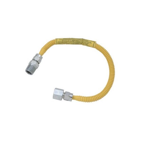 Brass Craft Service Parts 18" Ss Gas Connector CSSL54-18 P - main