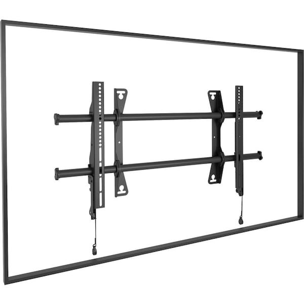 Chief Fusion Large Fixed Display Wall Mount - For Displays 42-86" - Black LSA1U - main