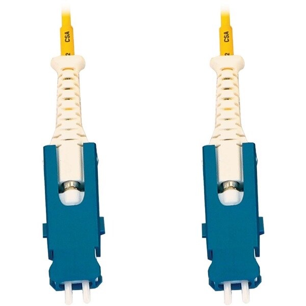 Eaton Tripp Lite Series 400G Singlemode 9/125 OS2 Fiber Optic Cable Duplex SN-UPC M/M, LSZH, N383S-02M - main