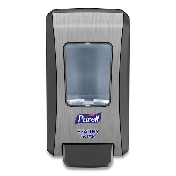 Purell FMX-20 Soap Push-Style Dispenser, 2,000 mL, 6.5 x 4.65 x 11.86, Graphite/Chrome, 6PK 5234-06 - main