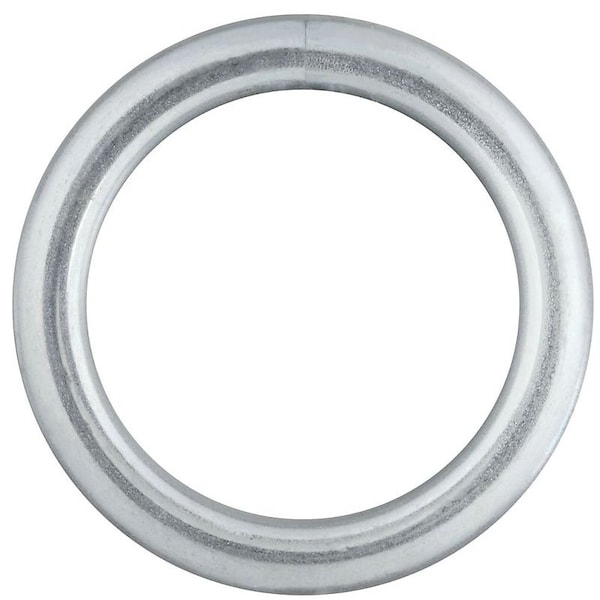 National Hardware 3155BC Series Welded Ring, 270 lb Working Load, 1-1/4 in ID Dia Ring, No 4 Chain, Steel, Zinc N223-131 - main