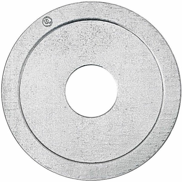 Dottie Conduit Fitting Reducing Washer, 2-1/2 in x 1-1/2 in, Steel, Zinc Plated, Red RW75 - main
