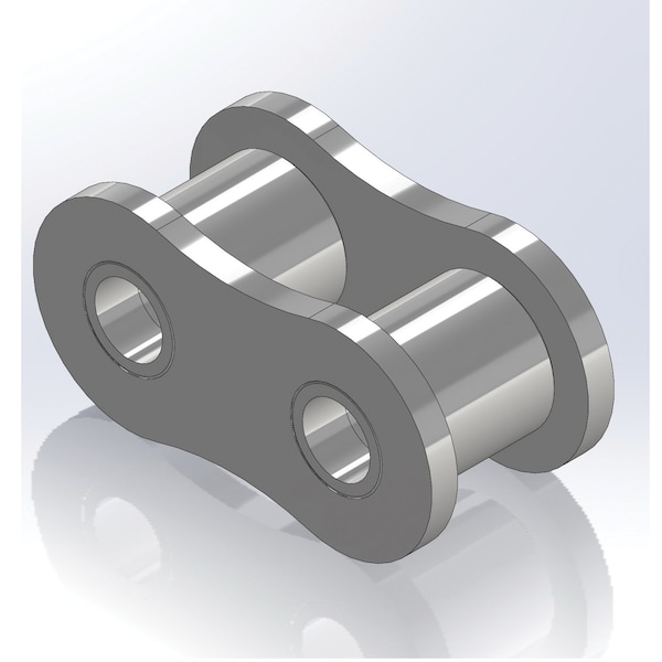 Senqcia Inspire Series SBR 140RL Single Strand Riv Link, 140 chain, 1.75P, 2.3 OAW, .5 Pin S-140RL - main