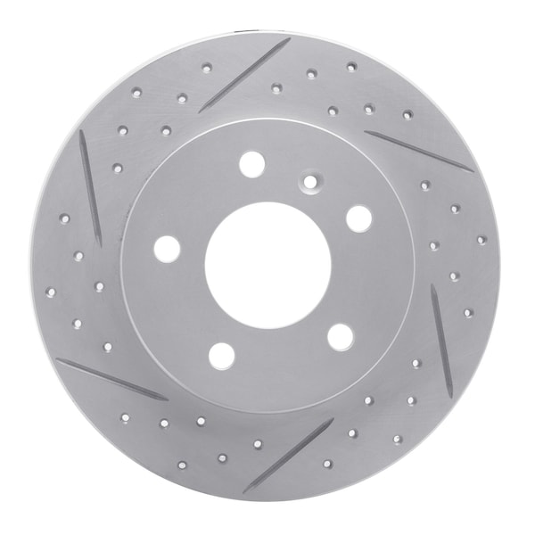 Dynamic Friction Co DFC Geoperformance Rotor - Drilled and Slotted 830-47042L - main