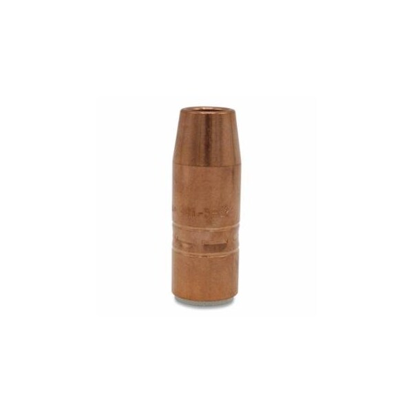 Bernard Air-Cooled Bore Nozzle, Heavy-Duty, Slip-On, 5/8 in Bore, 1/4 in Recess, Tapered, Copper, 10PK 360-401-5-62 - main