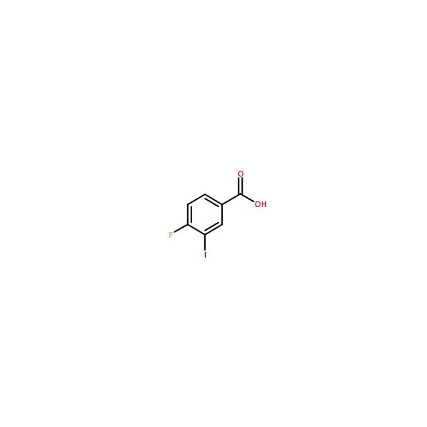 Ak Scientific 4-Fluoro-3-iodobenzoic acid (5g), CAS 403-18-9 X4489-5g - main