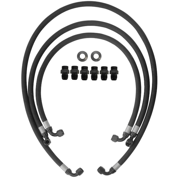 Strike3 Allison Transmission Cooler Lines for 2006-2010 LBZ & LMM ST3639571 - main