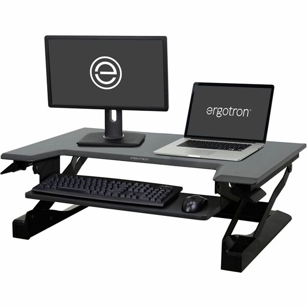 Ergotron WorkFit T Standing Desk BLK 33-397-085 - main