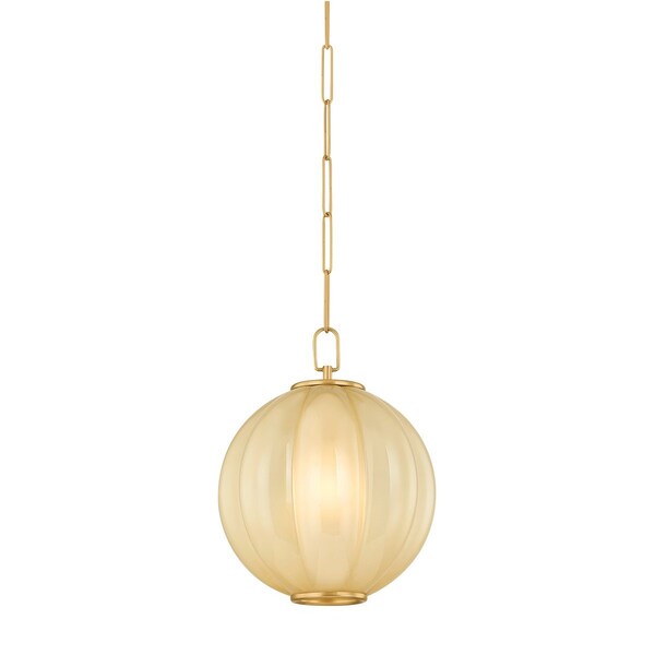 Mitzi 1 Light Samantha Wall Sconce Aged Brass H1094101-AGB - main