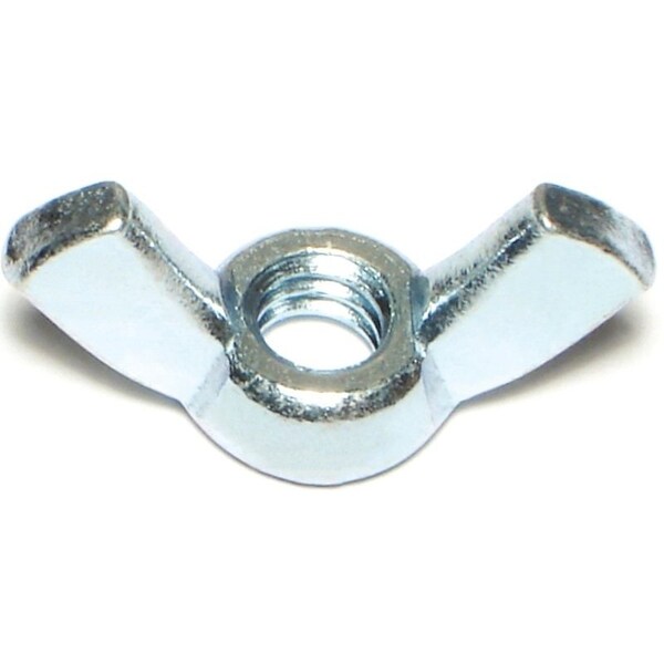 Midwest Fastener Wing Nut, 1/4"-20, Steel, Zinc Plated 3804 - main