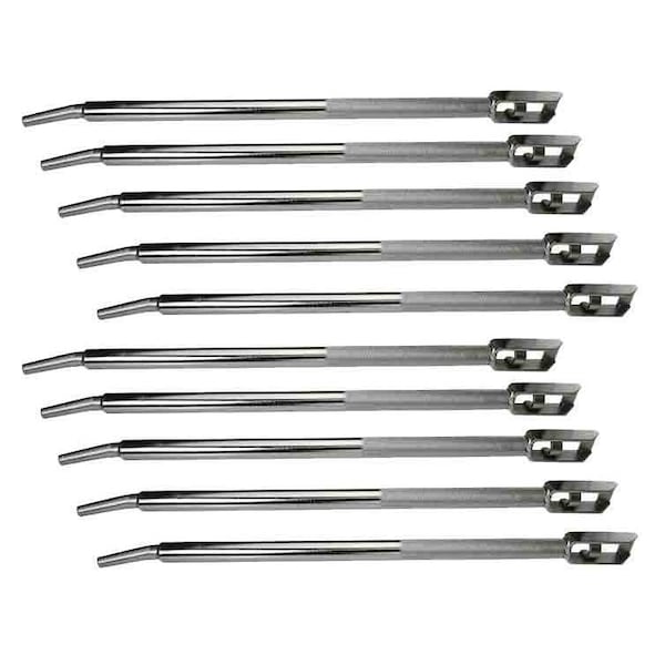 Mytee Products 39.5in Combination Winch Bar, Chrome, 10PK CWBCx10 - main