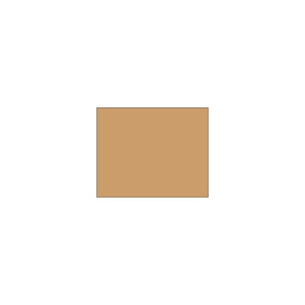 Bubblefast 8 x 10'' - Kraft Block Out Labels BFDL1385K - main