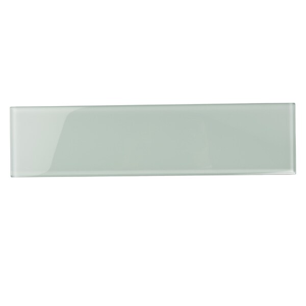 Apollo Tile 1Blizzard Blue 4 in x 16 in Glass Glossy Wall Subway 5.33 sqft/case, 12PK APLA88047 4x16A - main